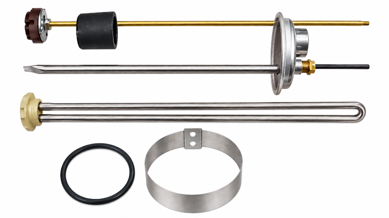 Kit Tapa Elíptica y Resistencia Eléctrica DOMUSA 1,5 Kw